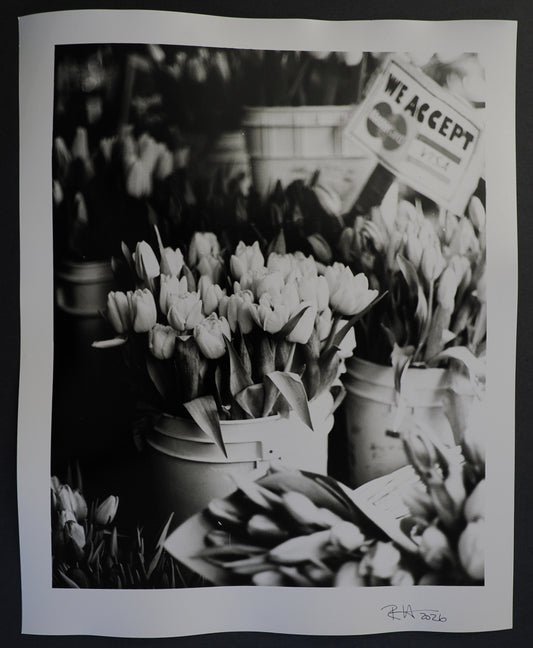 16x20 : Market Flowers : Pike Place, Seattle, WA - 2026